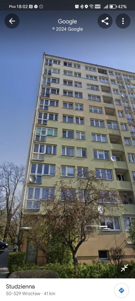 Mieszkanie 3-pokojowe Wrocław Krzyki, ul. Studzienna