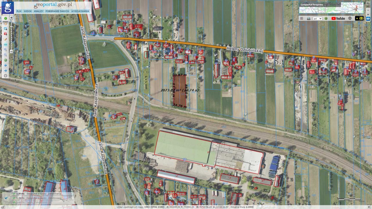 Działka rolna Lublin Zadębie Drugie, ul. Hajdowska. Zdjęcie 2