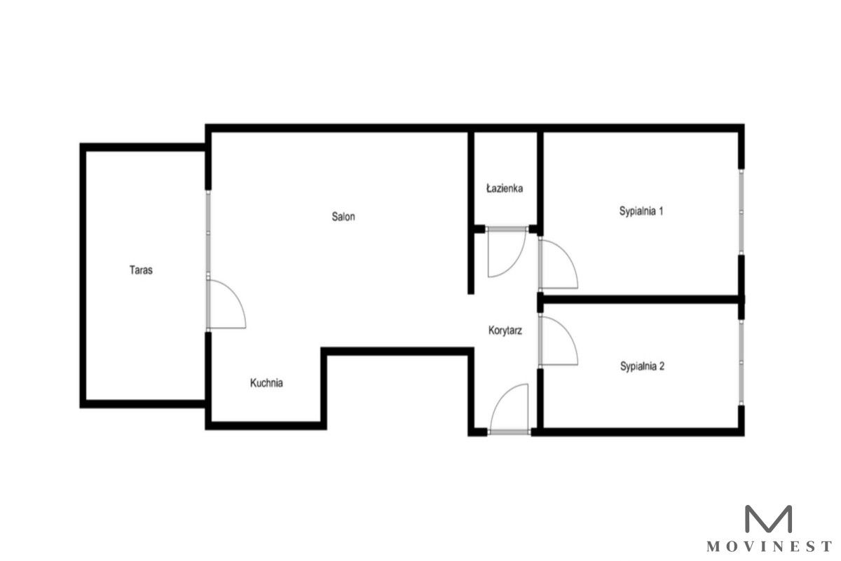 Mieszkanie 3-pokojowe Koninko, ul. Poetów. Zdjęcie 11