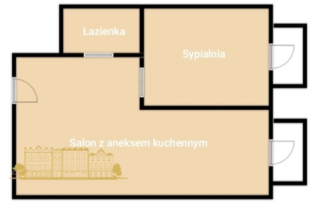Mieszkanie 2-pokojowe Kraków Górka Narodowa, ul. Stefana Banacha. Zdjęcie 9
