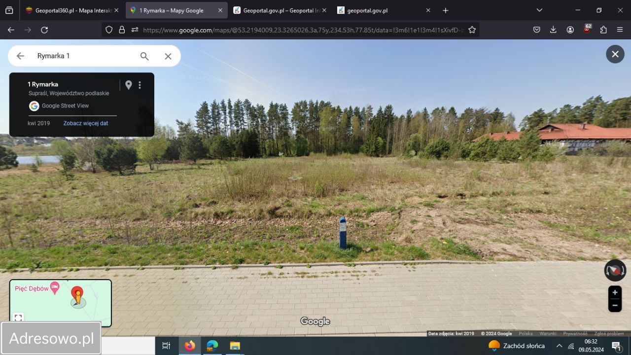 Działka inwestycyjna Supraśl, ul. Rymarka. Zdjęcie 3