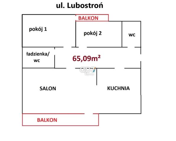 Mieszkanie 3-pokojowe Kraków Dębniki, ul. Lubostroń. Zdjęcie 16