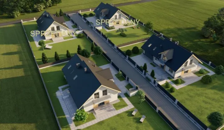 dom wolnostojący, 6 pokoi Elżbiecin