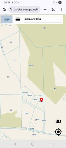 Działka rolna Krosnowo. Zdjęcie 1