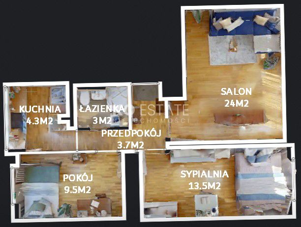 Mieszkanie 3-pokojowe Wrocław Południe, ul. Wincentego Stysia. Zdjęcie 13