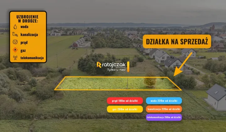 Działka budowlana Wierzchucino, ul. Kapitańska