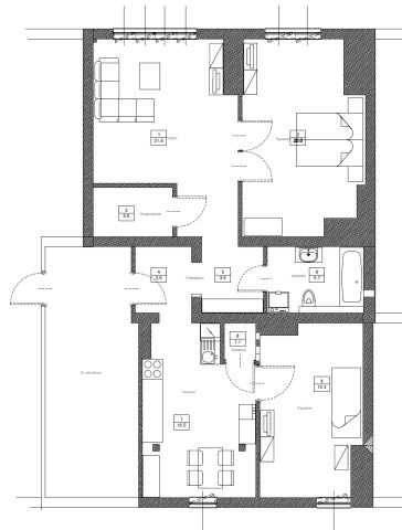 Mieszkanie 3-pokojowe Wrocław Ołbin, ul. Bolesława Prusa. Zdjęcie 16