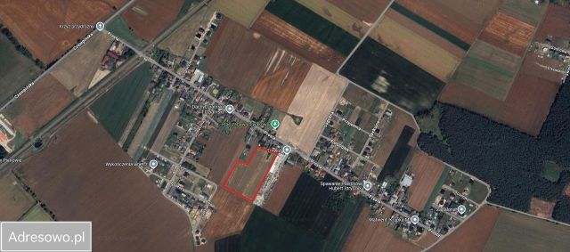 Działka budowlana Nowe Oborzyska. Zdjęcie 1