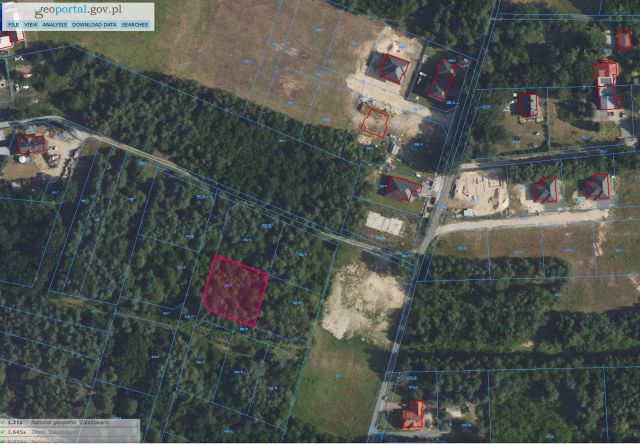 Działka budowlana Skrzeszew, ul. Łączna. Zdjęcie 1