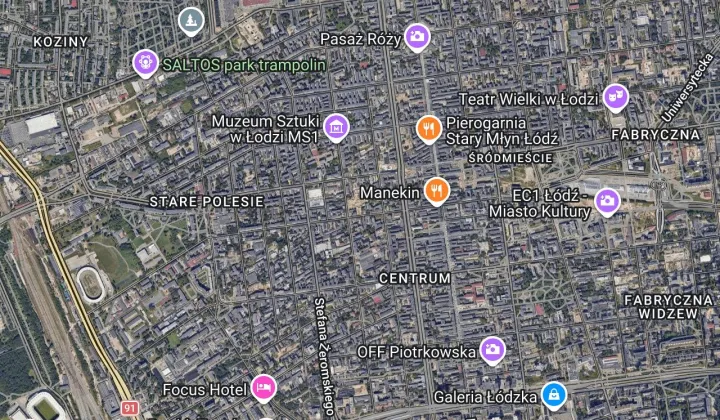 Mieszkanie 2-pokojowe Łódź Śródmieście, ul. 6 Sierpnia