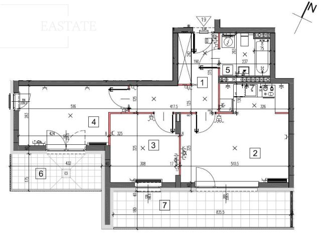 Mieszkanie 3-pokojowe Warszawa Targówek, ul. Zamkowa. Zdjęcie 15