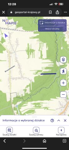 Działka leśna Brzustowiec Brzustowiec-Kolonia. Zdjęcie 1