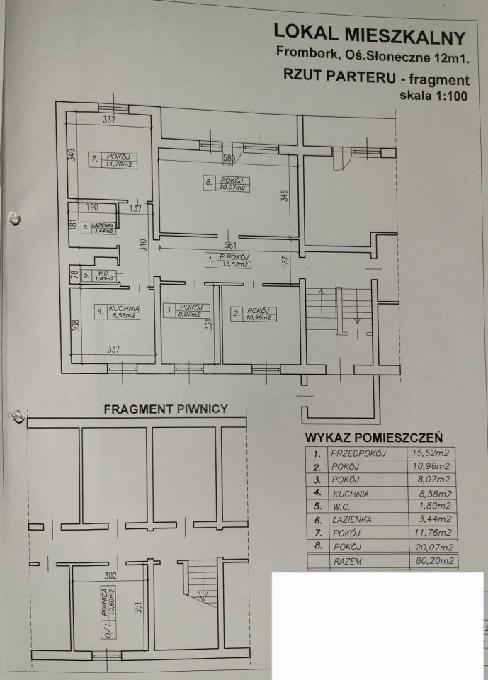 Mieszkanie 4-pokojowe Frombork, ul. Osiedle Słoneczne. Zdjęcie 6