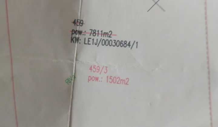 Działka budowlana Piotrowice, Nie ma