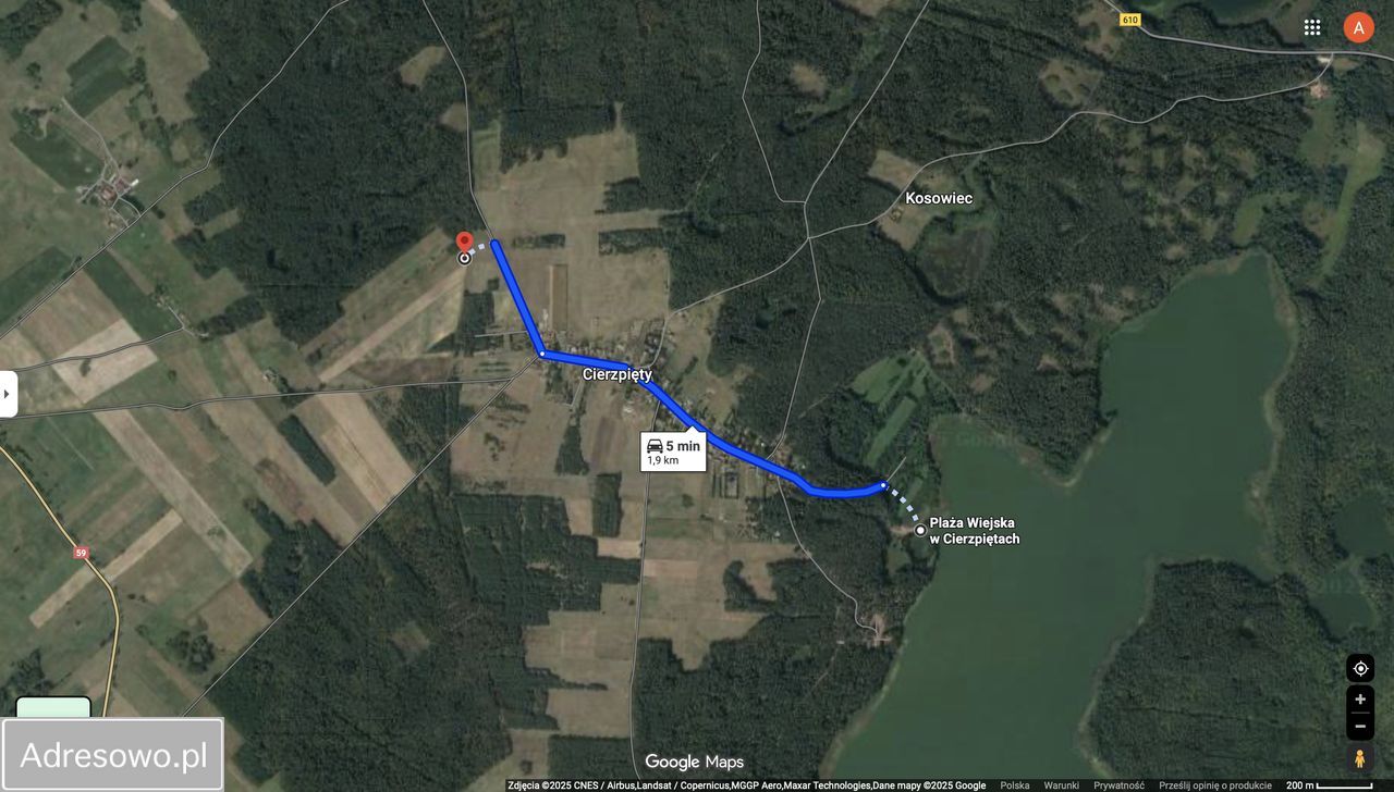 Działka rolna Nawiady