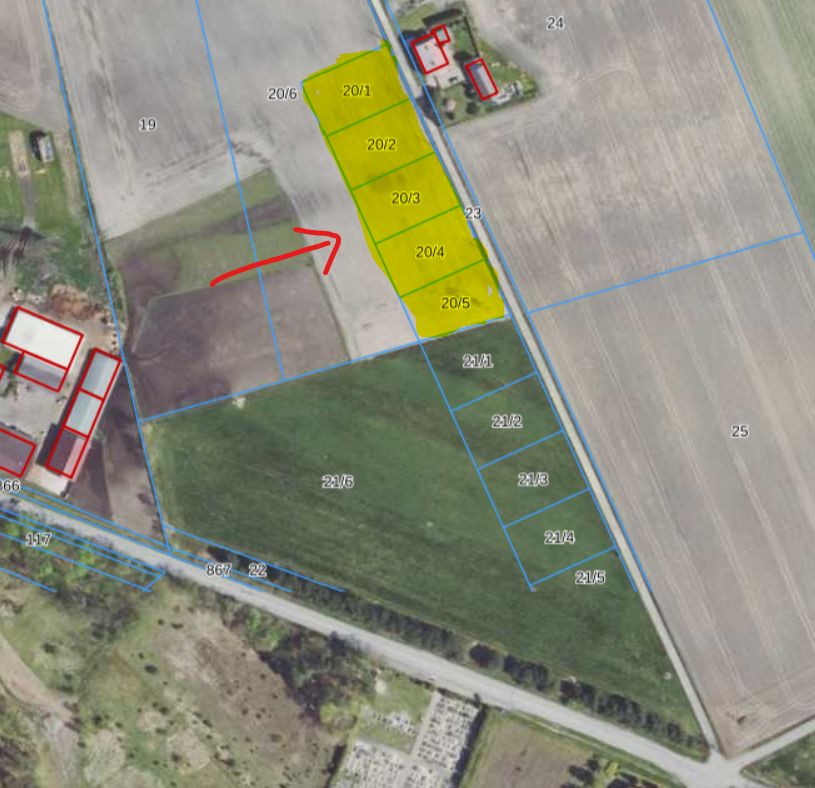 Działka budowlana Pludry, ul. Zamknięta. Zdjęcie 6