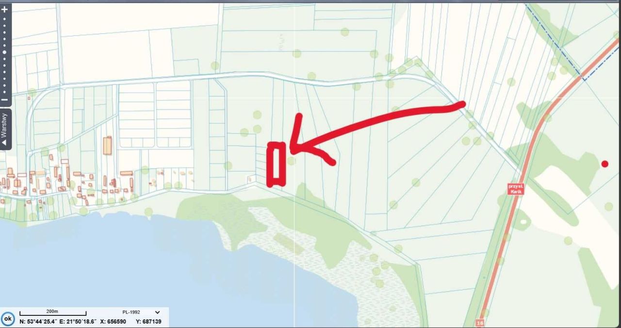 Działka rolna Kwik. Zdjęcie 3