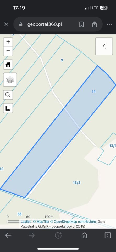 Działka leśna Budy Rumockie. Zdjęcie 2