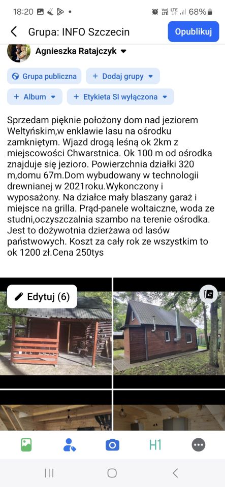 dom letniskowy, 3 pokoje Szczecin, Chwarstnica. Zdjęcie 4