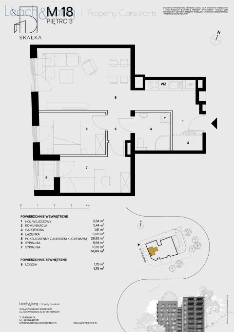 Mieszkanie 3-pokojowe Kraków Dębniki, ul. Ceglarska. Zdjęcie 6