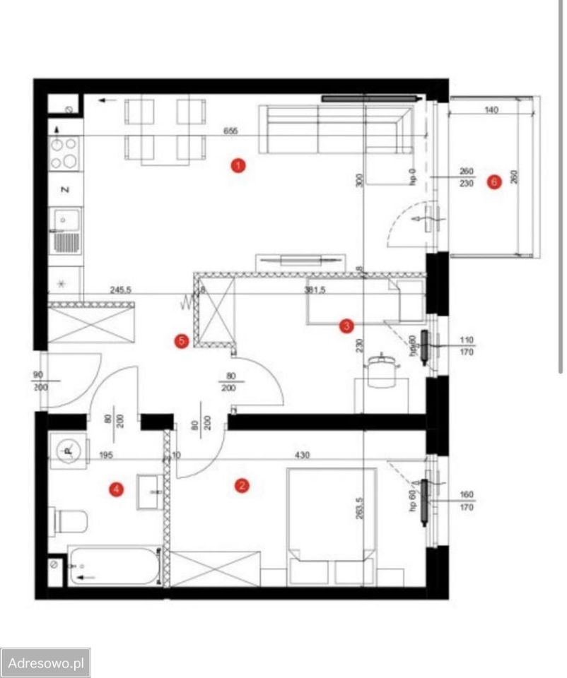 Mieszkanie 3-pokojowe Wrocław Jagodno, ul. Beaty Artemskiej. Zdjęcie 12