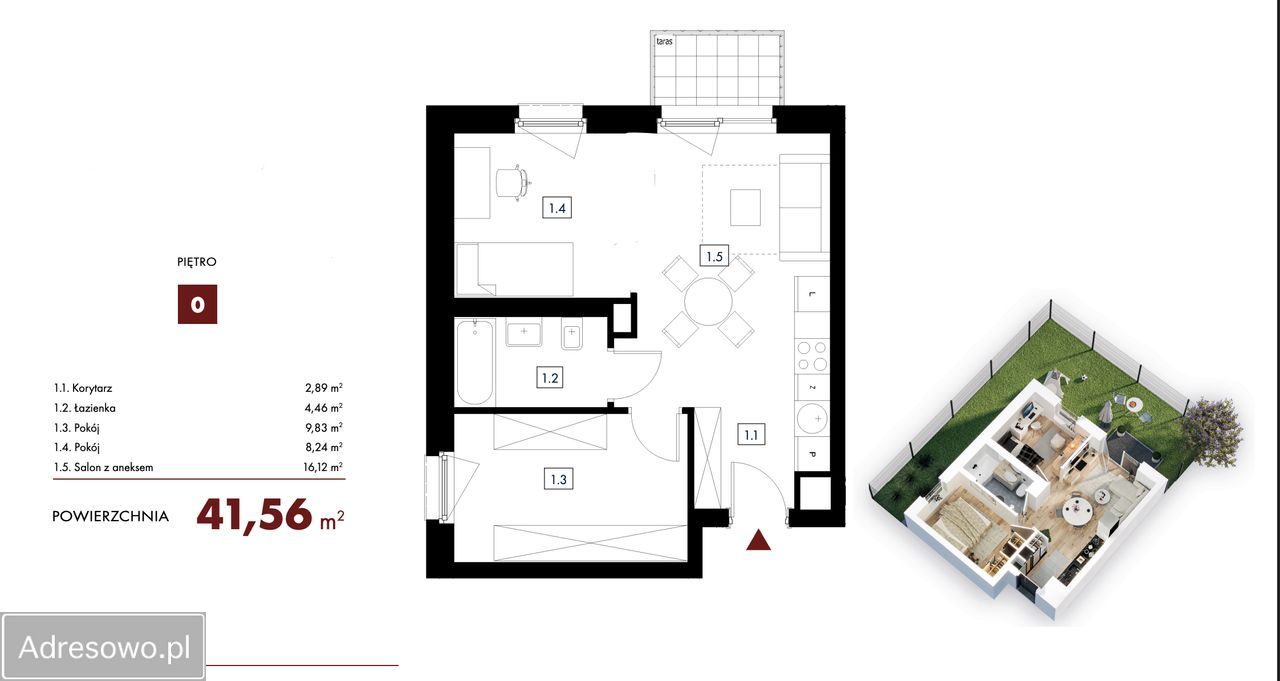 Mieszkanie 2-pokojowe Gwiazdowo. Zdjęcie 15