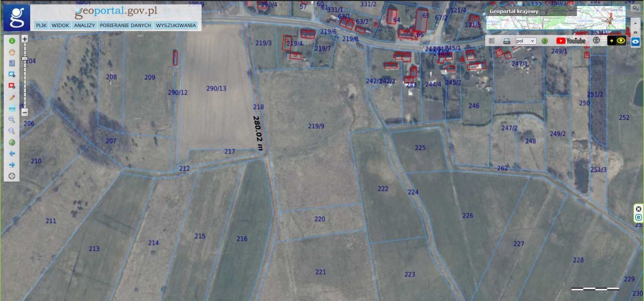 Działka rolna Podole Małe. Zdjęcie 3