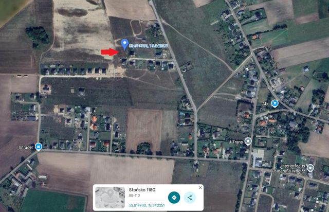 Działka budowlana Słońsko. Zdjęcie 3