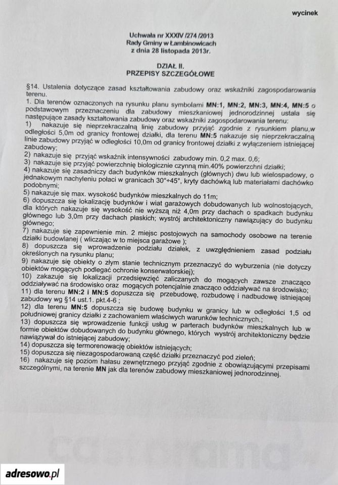 Działka budowlana Łambinowice, ul. Ogrodowa. Zdjęcie 3