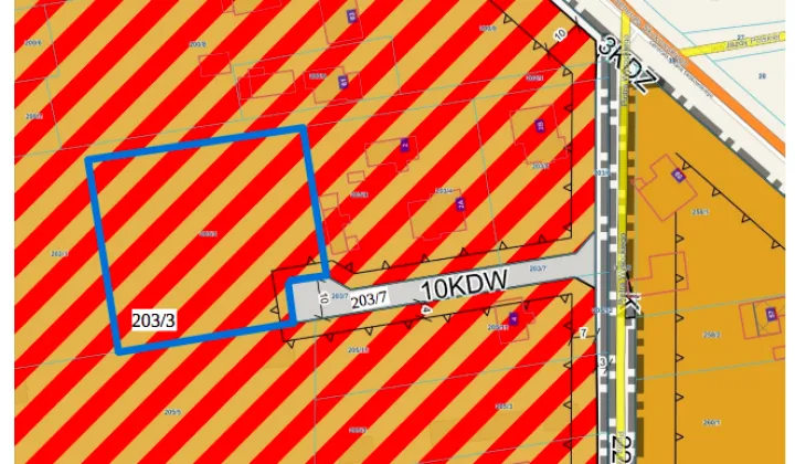 Działka budowlana Jaktorów-Kolonia, ul. Wysockiego