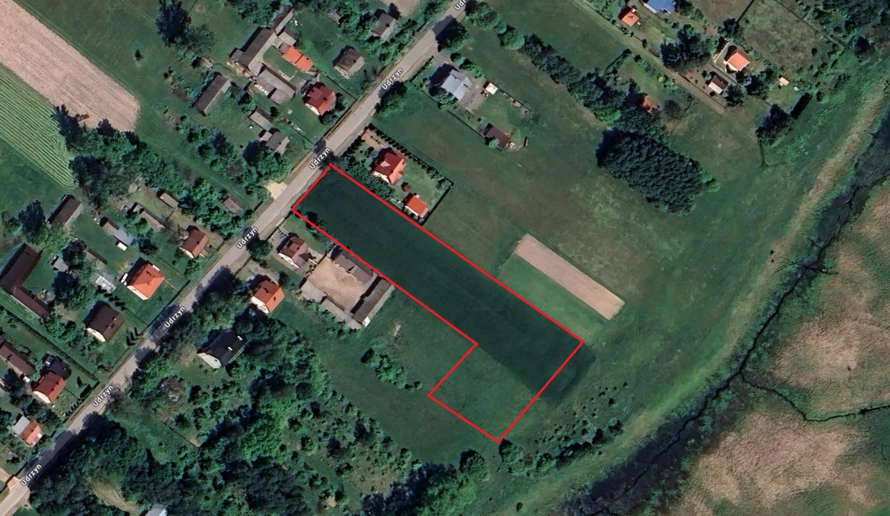 Działka rolno-budowlana Udrzyn, ul. Leśna. Zdjęcie 2