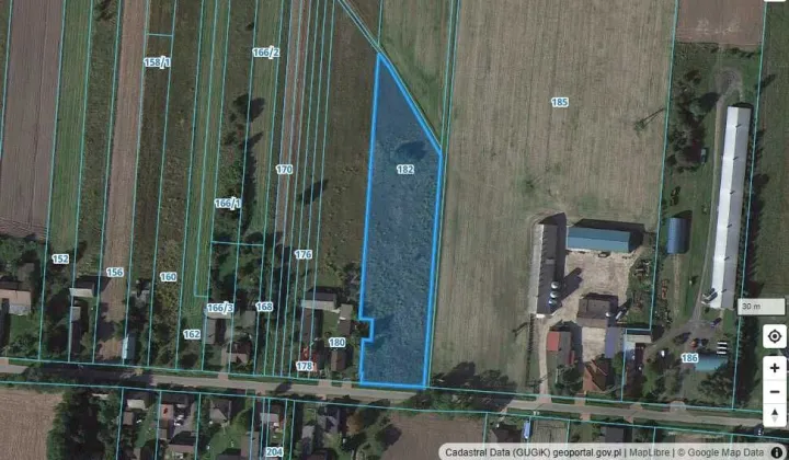 Działka rolno-budowlana Sobaków