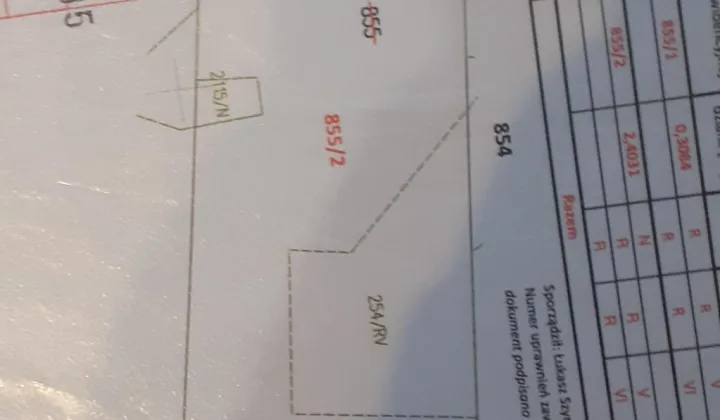 Działka rolna Filipów, Filipów