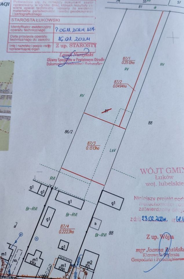 Działka budowlana Krynka. Zdjęcie 2