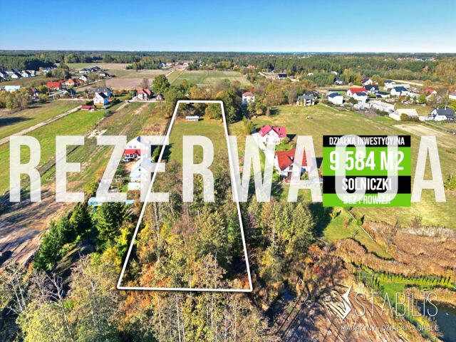 Działka budowlana Solniczki, ul. Wiejska. Zdjęcie 1