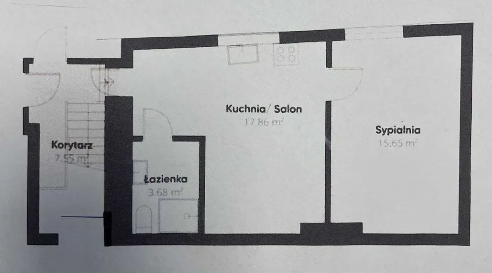 Mieszkanie 2-pokojowe Kalisz Centrum. Zdjęcie 5