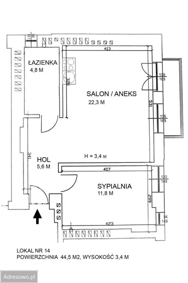 Mieszkanie 2-pokojowe Warszawa Włochy, ul. Techników. Zdjęcie 14