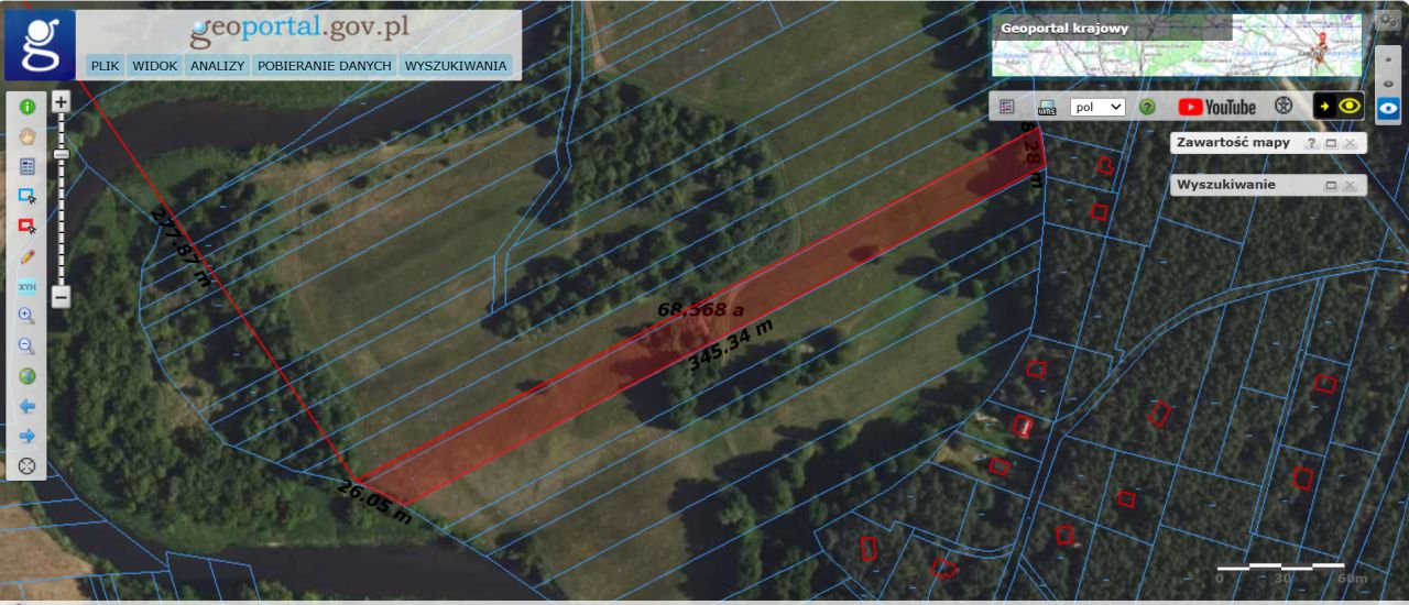 Działka rolna Krajęczyn. Zdjęcie 7