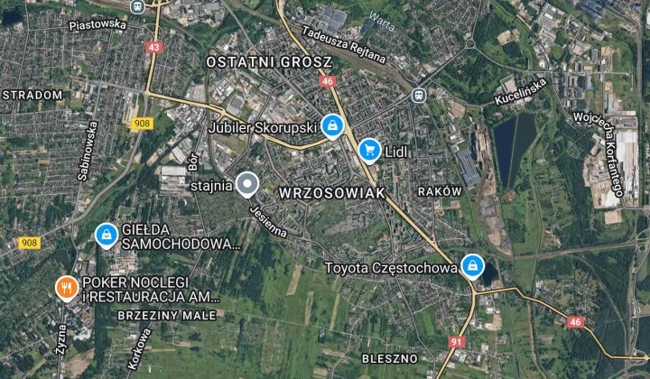 Mieszkanie 4-pokojowe Częstochowa Wrzosowiak, al. Aleja 11 Listopada