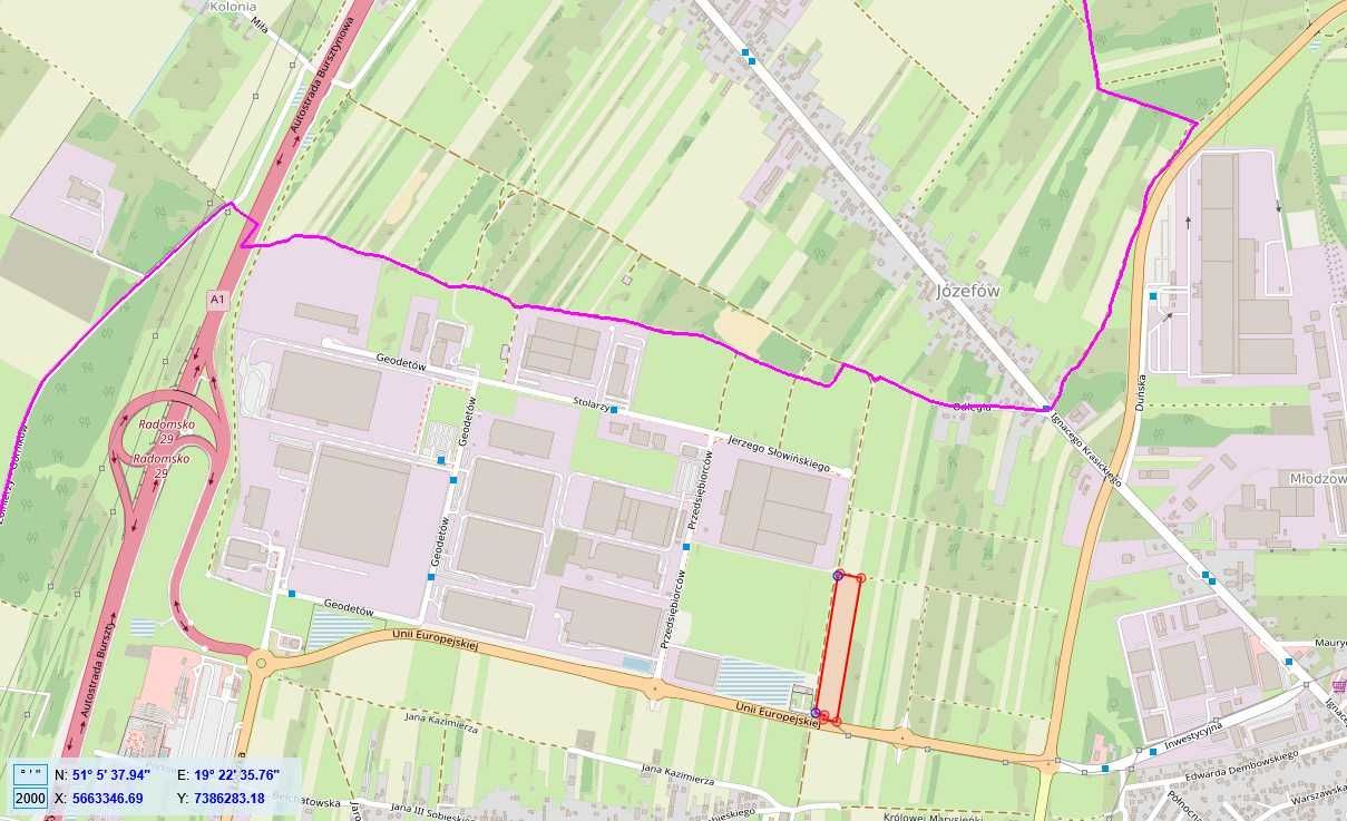 Działka inwestycyjna Radomsko. Zdjęcie 6