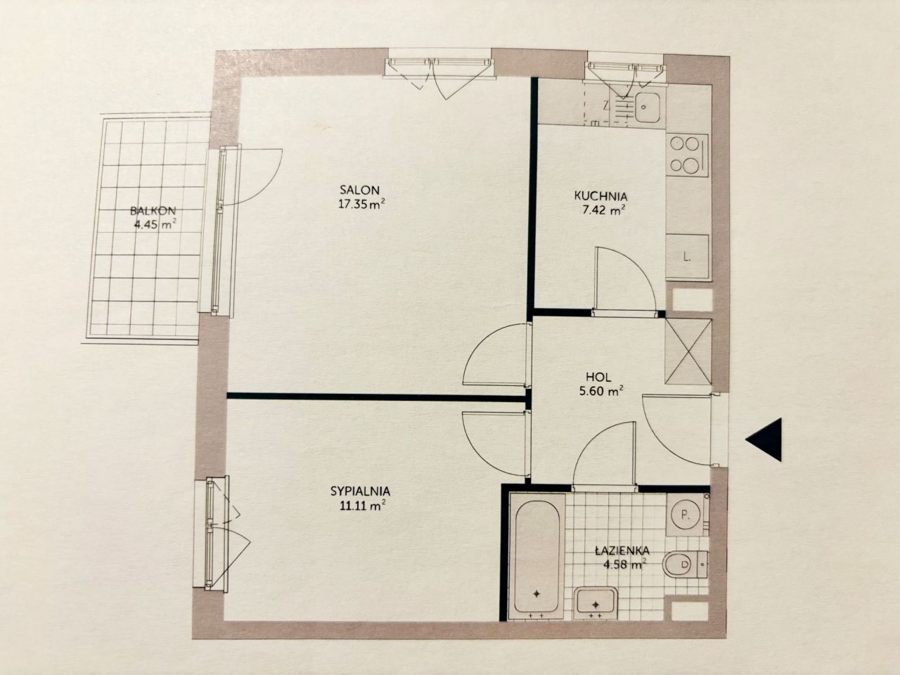 Mieszkanie 2-pokojowe Warszawa Białołęka, ul. Marywilska. Zdjęcie 7