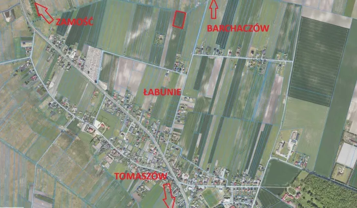 Działka rolna Łabunie