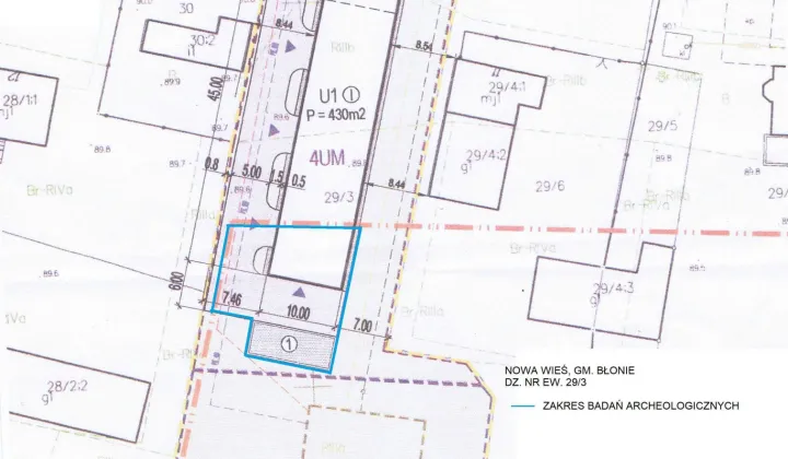 Działka inwestycyjna Nowa Wieś