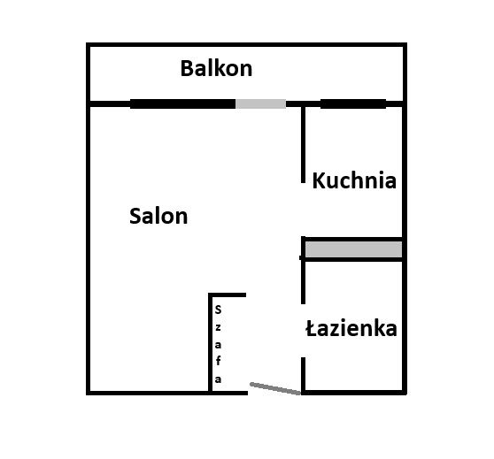 Mieszkanie 1-pokojowe Częstochowa Centrum, al. Aleja Kościuszki. Zdjęcie 15