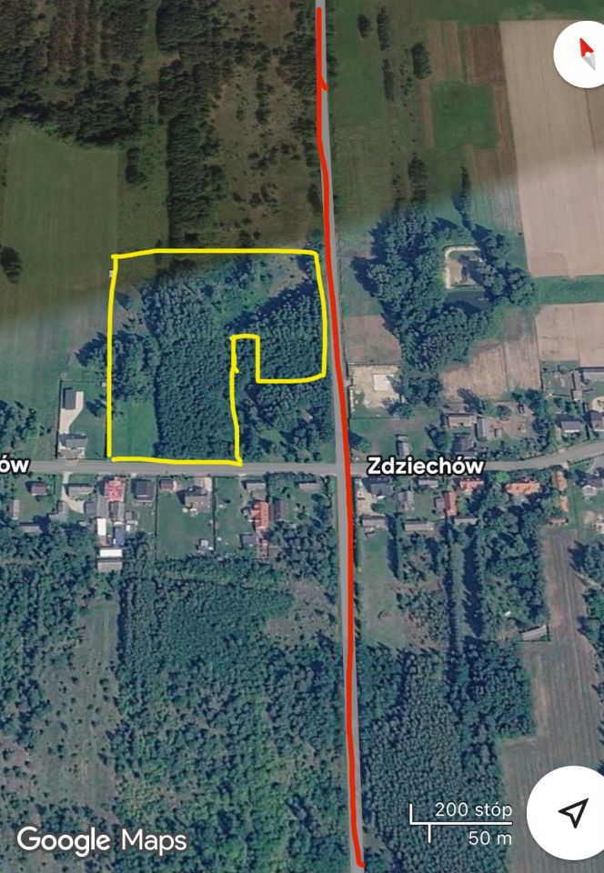 Działka budowlana Zdziechów Działy, Zdziechów. Zdjęcie 2