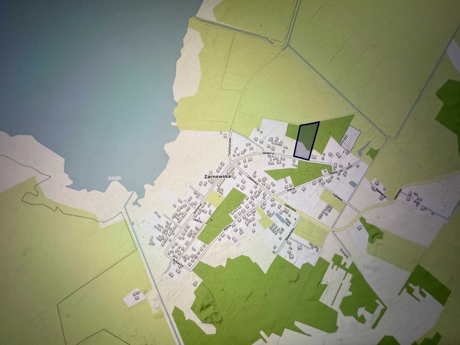 Działka rolno-budowlana Żarnowska, ul. Jeziorna. Zdjęcie 3