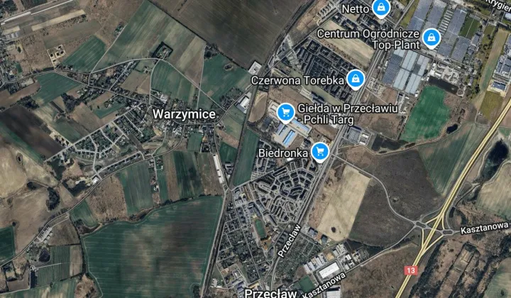 Garaż/miejsce parkingowe Warzymice, ul. Brzeziny