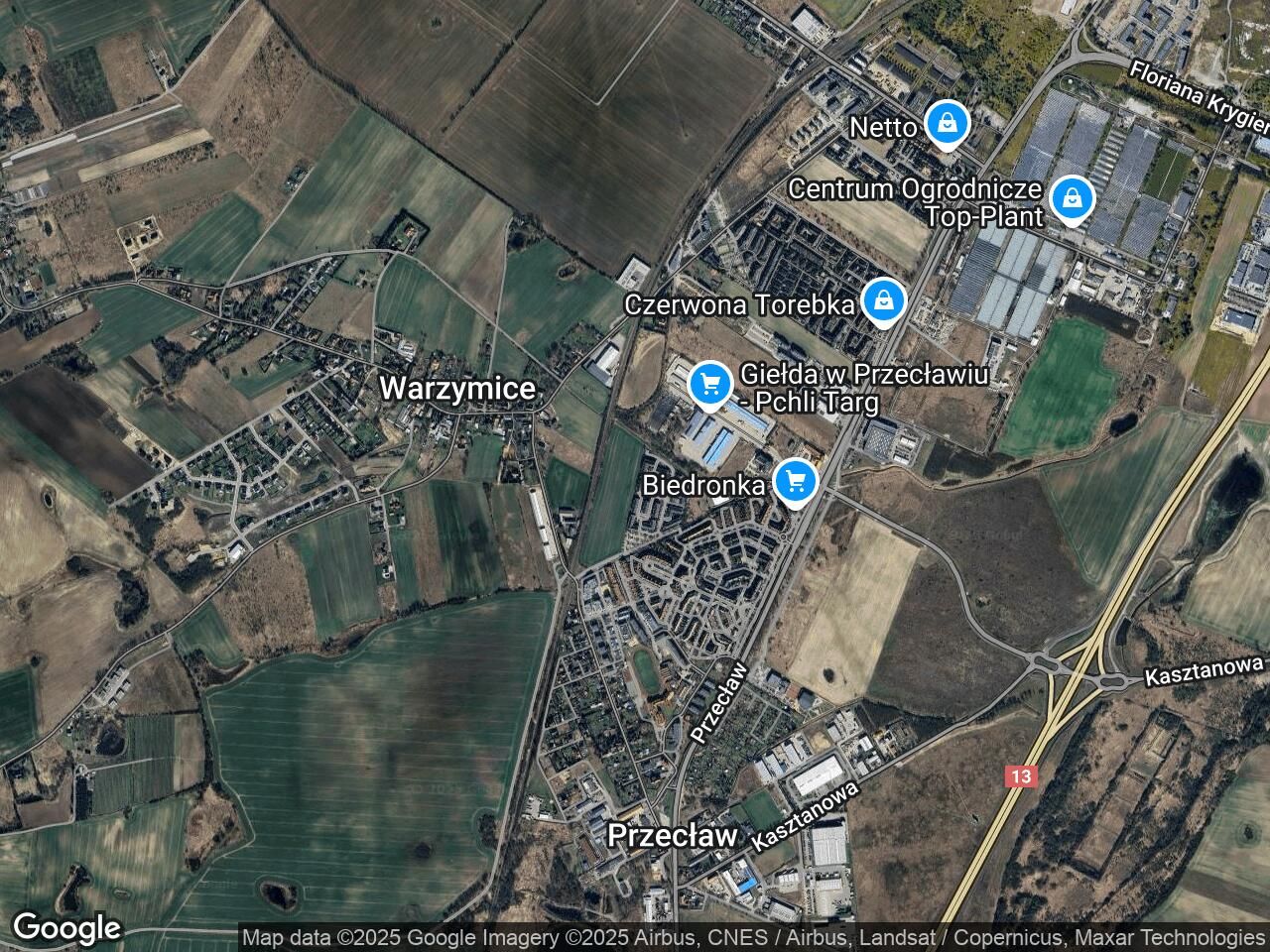 Garaż/miejsce parkingowe Warzymice, ul. Brzeziny