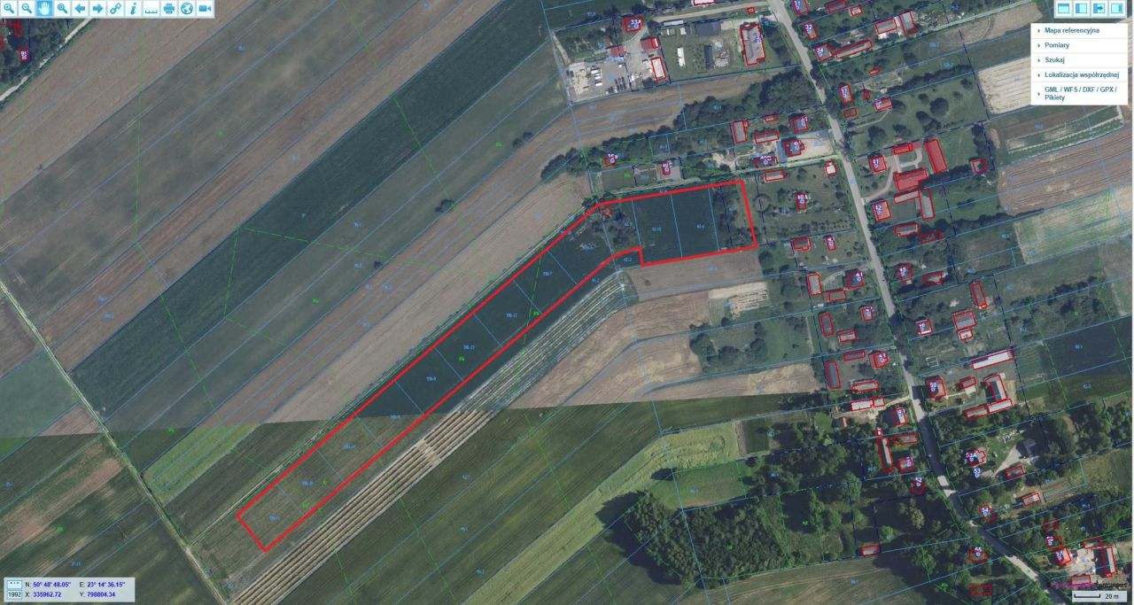 Działka budowlana Wisłowiec