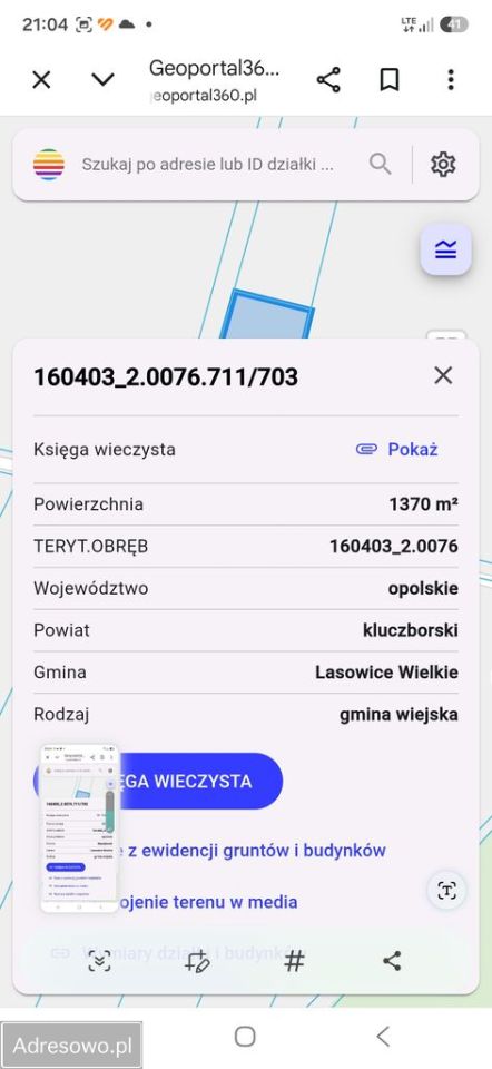 Działka budowlana Laskowice, ul. Wesoła. Zdjęcie 4